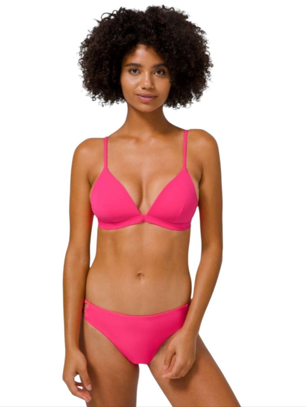 Lululemon Deep Sea Bikini Top Pink Women's C Size 4